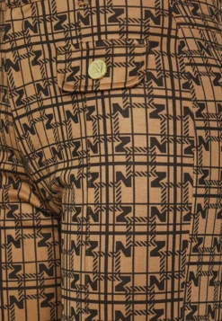 Nikkie NOOR PANTS - Stoffhose - Black/caramel -Angebote Stil Tage Store b9e5cea44dd54a17aa25f1eca1b6e65b