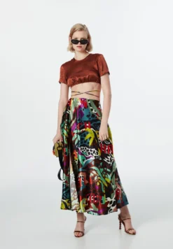 Twist CUT PATTERNED ENVELOPE - Wickelrock - Brown -Angebote Stil Tage Store ba7d4600a50b4d09be2a6befe1ad413f 1