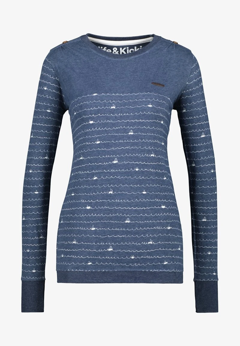 LEONIEAK B LONGSLEEVE - Langarmshirt - Marine Melange 6 LEONIEAK B LONGSLEEVE - Langarmshirt - Marine Melange - Image 6