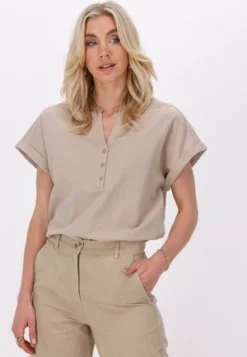 MORE&MORE ZICK ZACK FRÜHJAHRS-KOLLEKTION - Bluse - Apricot -Angebote Stil Tage Store bc82815c690749c48ca1a7d98bc5bb7a