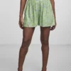 YAS STELLI HW S - Shorts - Summer Green