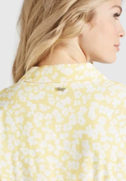 Khujo GOYA - Blusenkleid - Gelb-weiß Geblümt -Angebote Stil Tage Store c0d4553957654cc599a9ac7a3f060ad7
