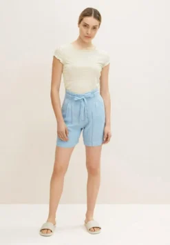 Tom Tailor Shorts - Blue Denim