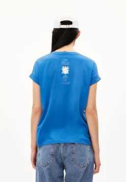 Armedangels IDAARA DEAREST - T-Shirt Print - Warm Blue