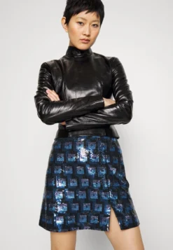 Hugo RASALLE - Minirock - Blue -Angebote Stil Tage Store c639258349f14ad3808dc43f73e4d82f