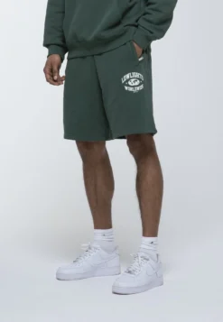 EMBROIDERY UNISEX - Shorts - Khaki -Angebote Stil Tage Store c8cdbb856e6742daa21a4dd05baae053 1