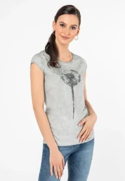 T-Shirt Print - Weiß -Angebote Stil Tage Store ca1ca06716b8437f96c47eb07cb7e886