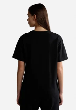 Napapijri S-BOX W SS - T-Shirt Print - Black -Angebote Stil Tage Store ca5b6ec4343a423bb7961927de61cc1d