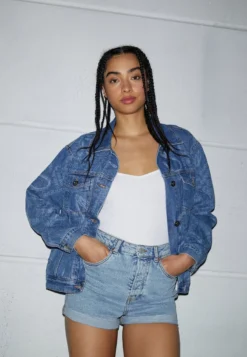 JJXX JXHAZEL MINI - Jeans Shorts - Light Blue Denim