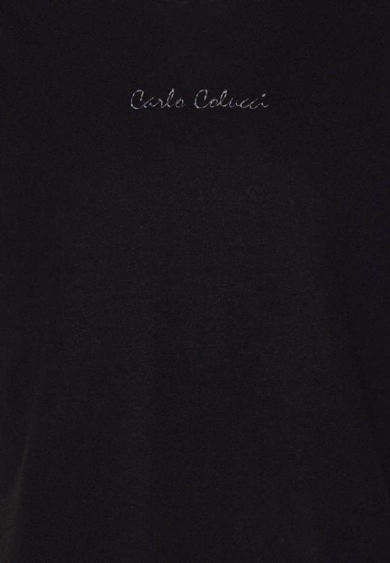 CARLO COLUCCI UNISEX - T-Shirt Print - Black 5 CARLO COLUCCI UNISEX - T-Shirt Print - Black - Image 5