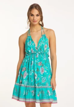 IZIA GAYA - Freizeitkleid - Türkis -Angebote Stil Tage Store ccb8a996b29449c99aa5abb4000862b6 1