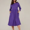 Freizeitkleid - Bright Purple