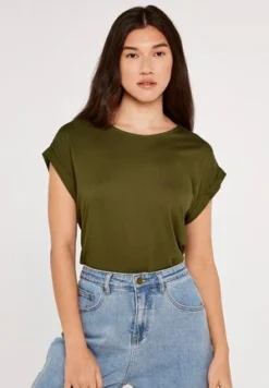 Apricot OVERSIZED DRAWSTRING - Langarmshirt - Khaki -Angebote Stil Tage Store ce5379681da0438e82c9f22d14074bd9