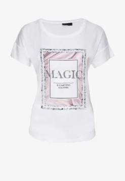 T-Shirt Print - Weiß