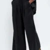 Oysho Stoffhose - Black