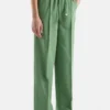 United Colors Of Benetton FLOWY WITH DRAWSTRING - Stoffhose - Green