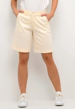 Kaffe LEA CITY - Shorts - Antique White