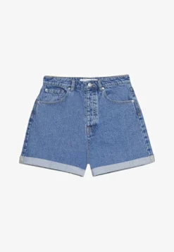 Stradivarius MOM-FIT - Jeans Shorts - Blue Denim -Angebote Stil Tage Store d329d69b50494831954464d65465002a