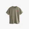 Napapijri S-PAJAS SS - T-Shirt Print - Green Lichen