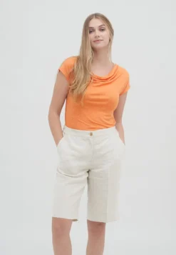 ODETTE - Shorts - Natural Linen