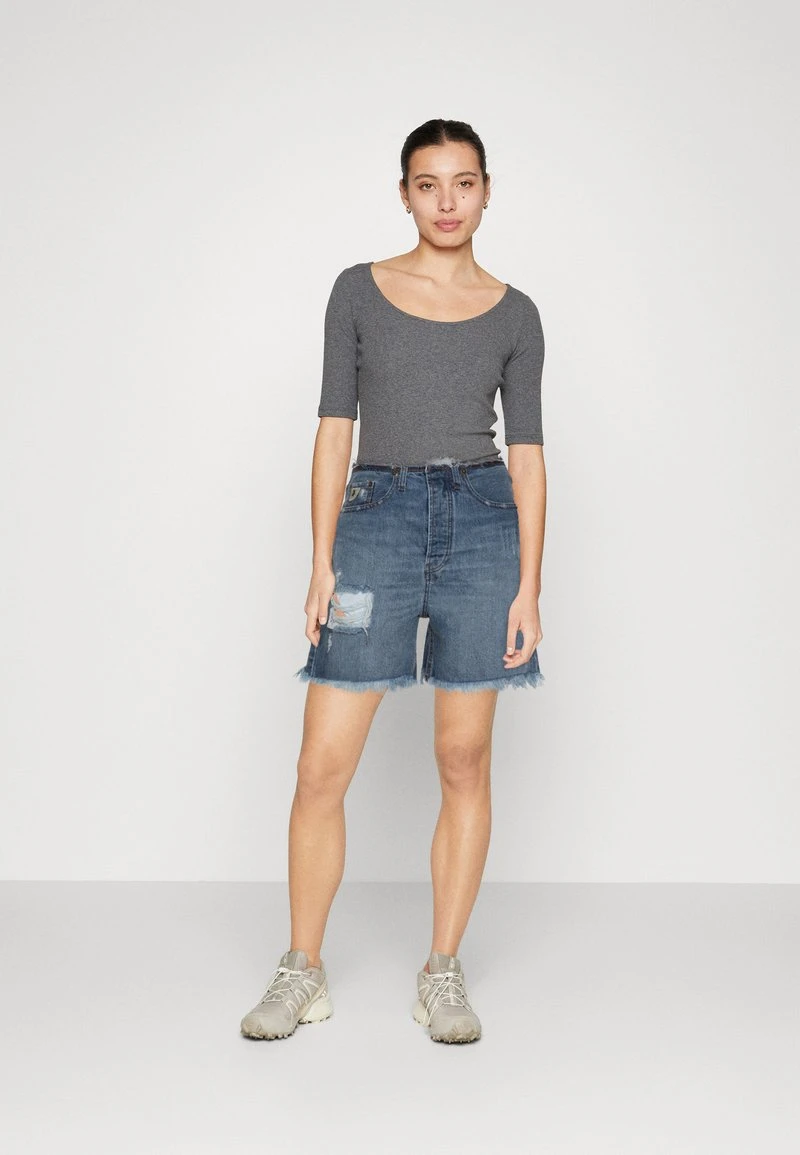 LOIS Jeans DATE - Jeans Shorts - Blue Denim 2 LOIS Jeans DATE - Jeans Shorts - Blue Denim - Image 2