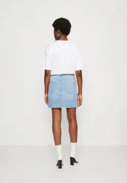 Edc By Esprit JOGG SKIRT - Minirock - Blue Light Wash -Angebote Stil Tage Store d533bde32ef74537bfc58a8cbbd52362