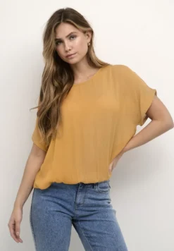 Kaffe AMBER STANLEY - Bluse - Inca Gold