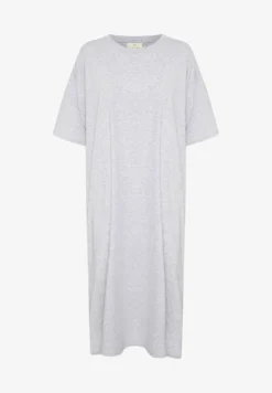Kaffe KAEDNA - Jerseykleid - Light Grey Melange -Angebote Stil Tage Store d947a9cbc0b7473bac4fe3bb42a5eeee
