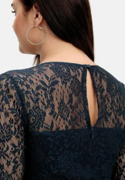 Sheego Cocktailkleid/festliches Kleid - Nachtblau -Angebote Stil Tage Store dbca86e9ba53480491bcef34a0bdb4fb