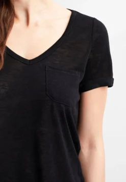 Object OBJTESSI S/S V-NECK NOOS - T-Shirt Print - Black -Angebote Stil Tage Store dc9466869d544bef829da3210d01f26f