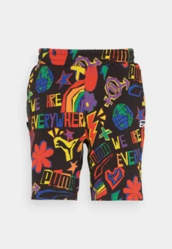 Puma DOWNTOWN PRIDE UNISEX - Shorts - Black -Angebote Stil Tage Store e0a2abd91a7b4e18ade27819221c22cb