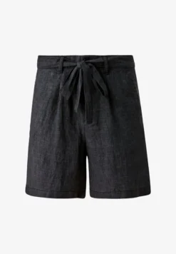S.Oliver MIT BINDEGÜRTEL - Shorts - Blue Graphite Mela -Angebote Stil Tage Store e1bd651b9dce4d67b7b3d53f217d7cfc