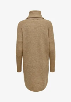 ONLY LONGSLEEVE ONLJANAPULLO - Strickkleid - Beige -Angebote Stil Tage Store e4cb2343e2f2443cb202a644887675b8