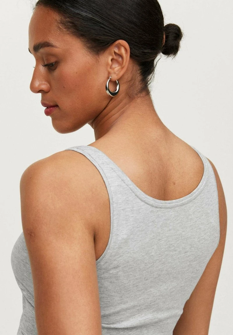 ANNA - Top - Hellgraumeliert 2 ANNA - Top - Hellgraumeliert - Image 2