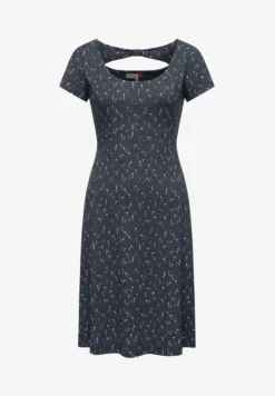 Ragwear SOMMER LUNNGO - Jerseykleid - Dark Green -Angebote Stil Tage Store ed32b65dac924bb2a52674fb71ce9364