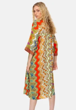 KAFTAN IBIZA AUS LENZING™ ECOVERO™ - Freizeitkleid - Mischfarben -Angebote Stil Tage Store edd6de8d63bf4deba91fb29df10c9384