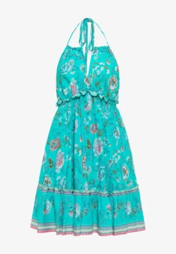 IZIA GAYA - Freizeitkleid - Türkis -Angebote Stil Tage Store fa5fd98880f64f10a2c96f2c39752f5c