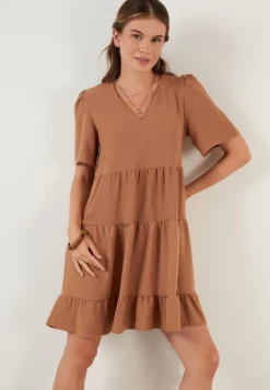LELA LOOSE FIT - Freizeitkleid - Light Brown 10 LELA LOOSE FIT - Freizeitkleid - Light Brown -Angebote Stil Tage Store fa81d9cbe80e4a65ae3992aae37c4676
