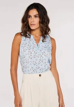 Apricot TROPICAL PRINT BUTTON - Bluse - Green -Angebote Stil Tage Store fae8aa133ece48dd8bc37427316e8d82