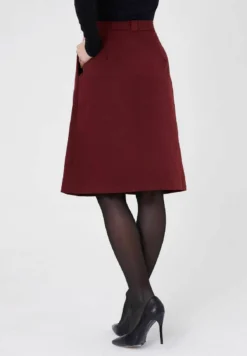 MIDI HIGH WEIST - A-Linien-Rock - Brown -Angebote Stil Tage Store fd592229c7224f12999423eb0d388c80